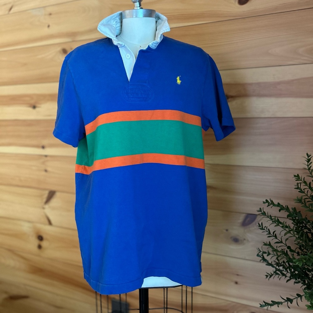 Vintage Polo by Ralph Lauren Rugby Polo Short Sleeve Shirt